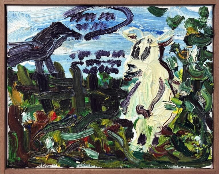Untitled (Bird and Cow) - Armen Eloyan 