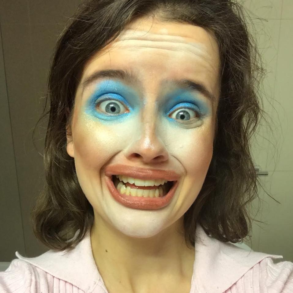 Make up portait - Maya Golyshkina 