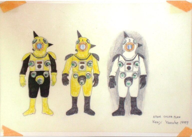 Atom Color Plan - Yanobe Kenji 