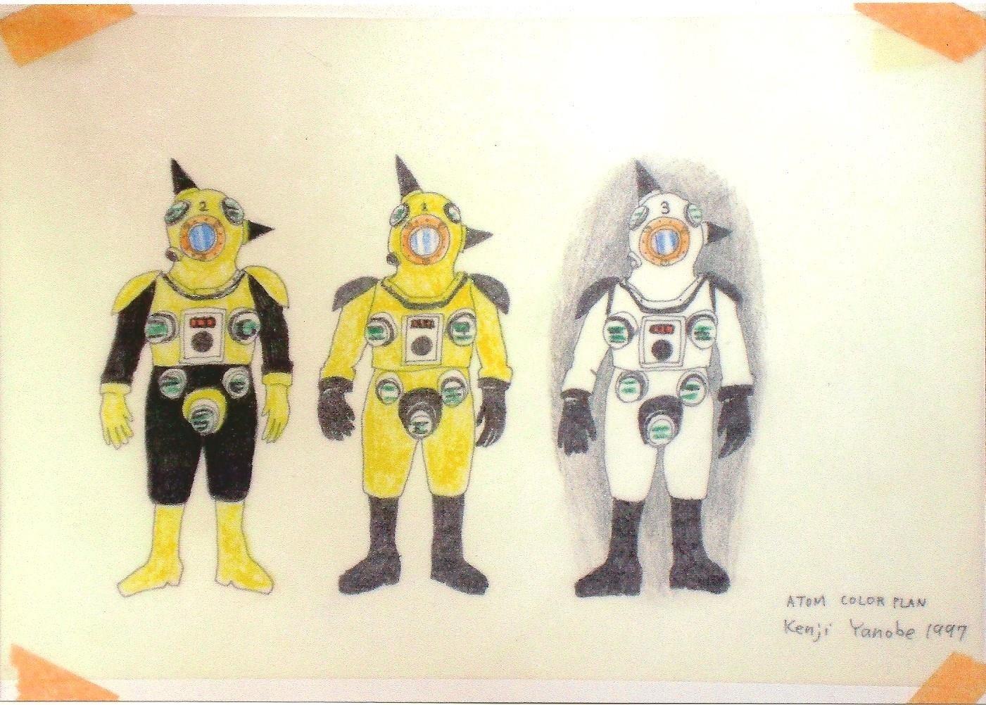 Atom Color Plan - Yanobe Kenji 