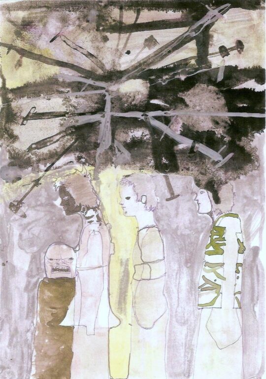 Ohne Titel (grau) - Hempel Lothar 