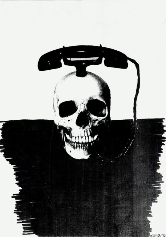 Telefon-Totenkopf - Sofia Goscinki 