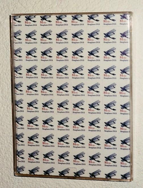 Briefmarkenkasten, USA - Helmut Batista 
