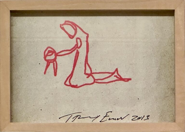 Spiritul Ipad Sketch - Tracey Emin 
