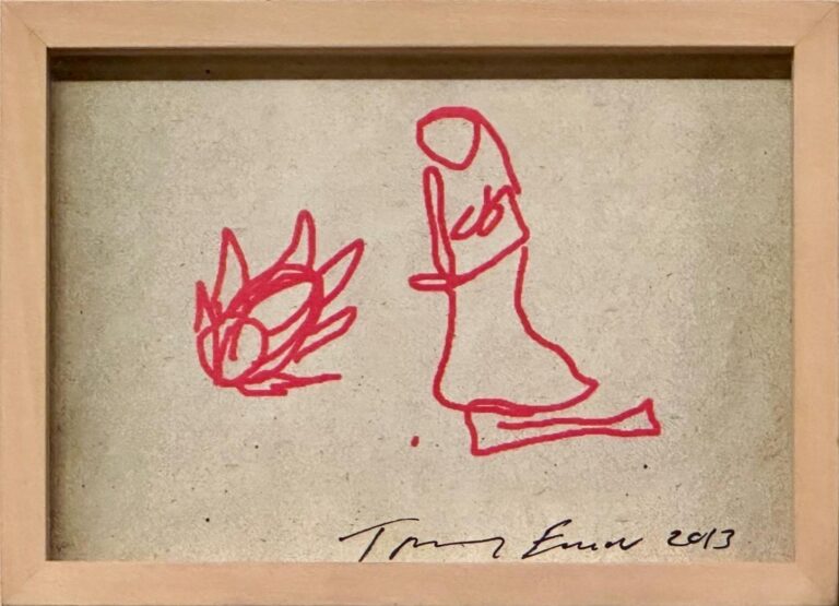 Spiritul Ipad Sketch - Tracey Emin 