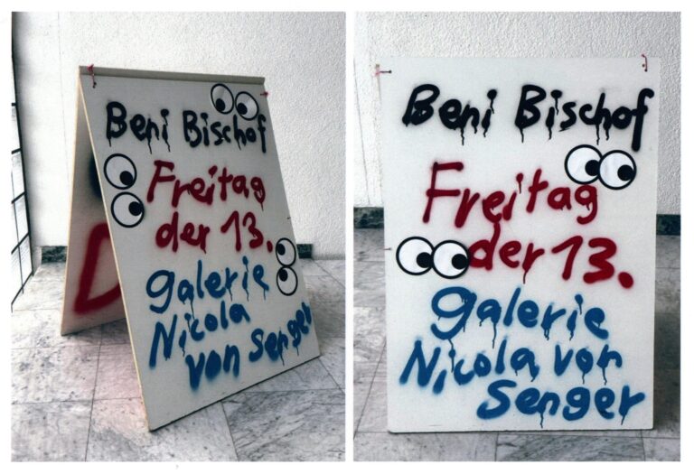 Freitag, der 13. (Zweiseitig und auf jeder Seite bemalt) - Beni Bischof 