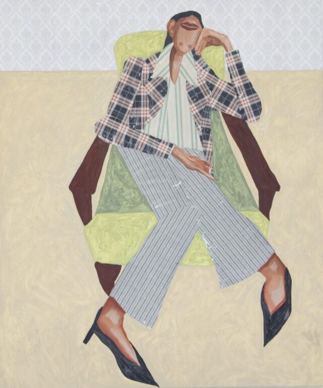 Woman in Chair - Max Weiss 