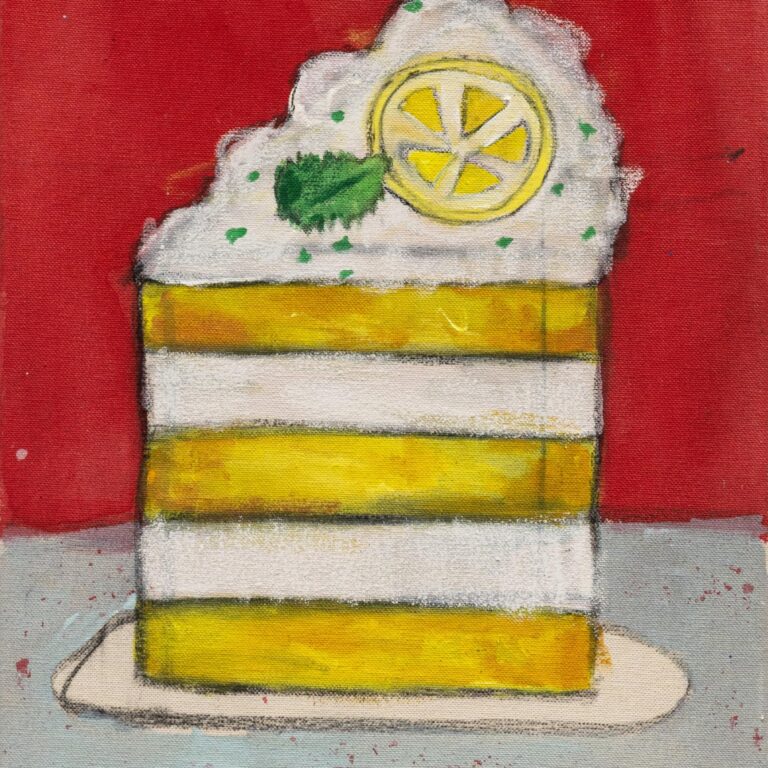 Zitronenkuchenstück - Esther Zahel 