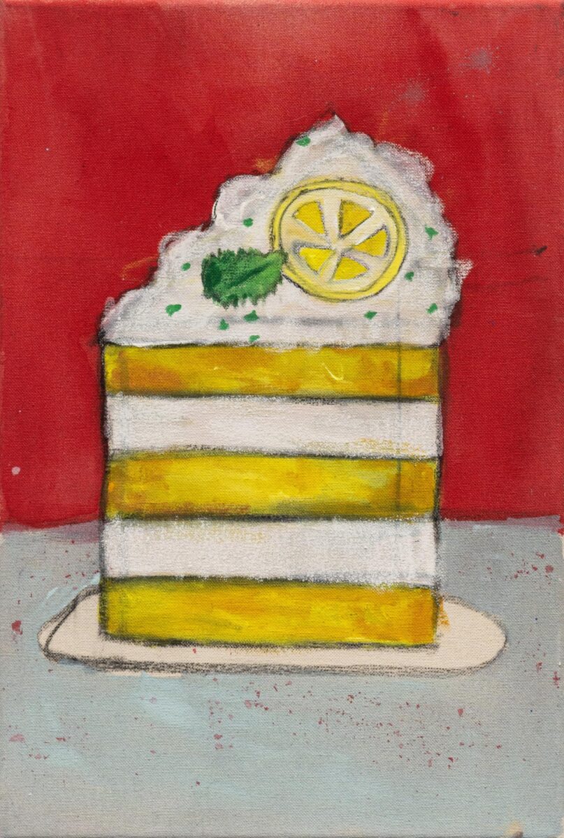 Zitronenkuchenstück - Esther Zahel 
