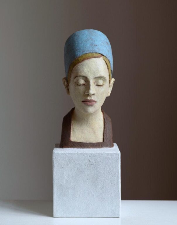 Mit blauer Kappe - ANNETTE MEINCKE-NAGY 