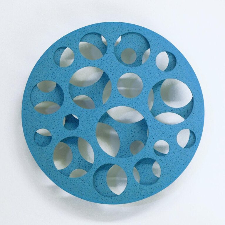 Le Puy en Velay, Blau, Nr.3 - REINHARD WÖLLMER 