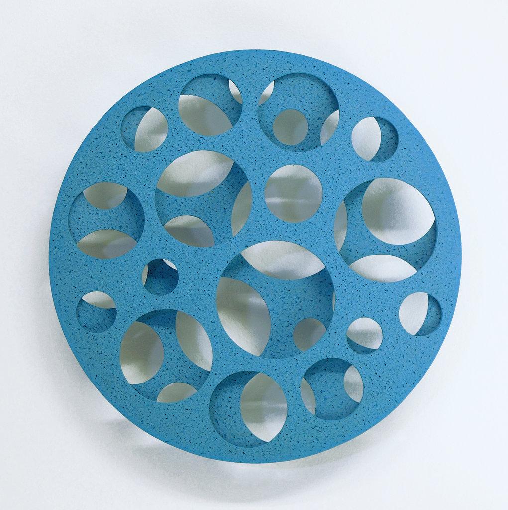 Le Puy en Velay, Blau, Nr.3 - REINHARD W&Ouml;LLMER 