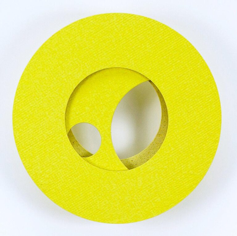 Perforation Kadmium Gelb - REINHARD WÖLLMER 