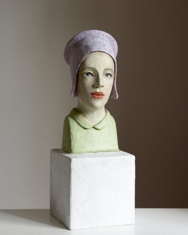 Junge Frau mit Kappe - ANNETTE MEINCKE-NAGY 