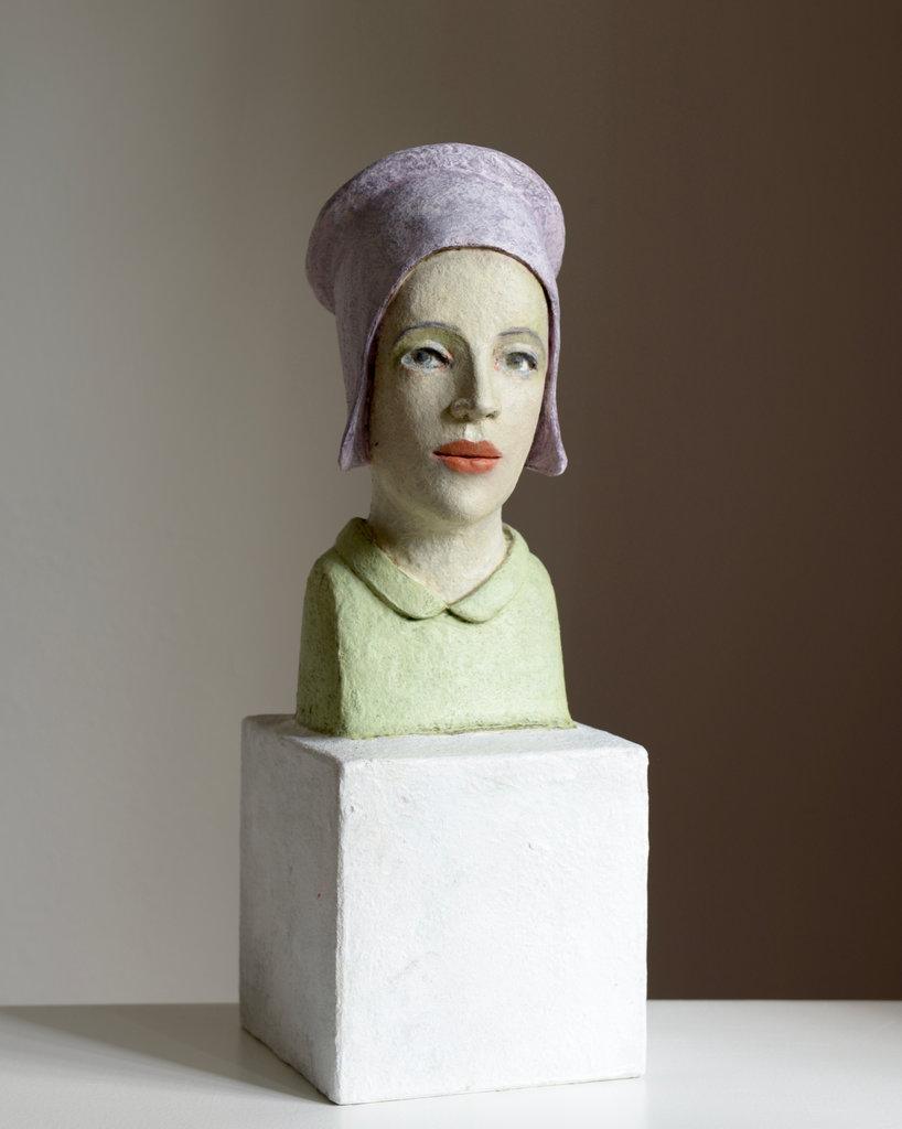 Junge Frau mit Kappe - ANNETTE MEINCKE-NAGY 