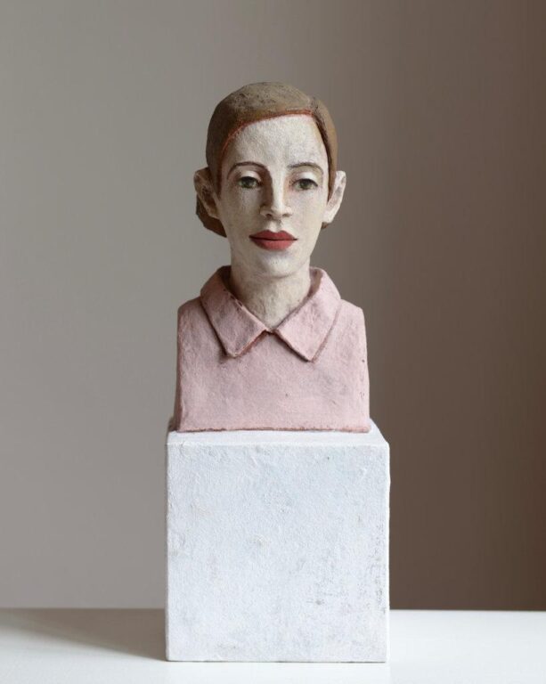 Junge Dame mit rosa Bluse - ANNETTE MEINCKE-NAGY 