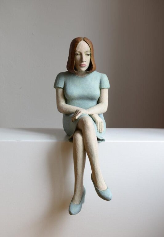 Sitzende Dame - ANNETTE MEINCKE-NAGY 