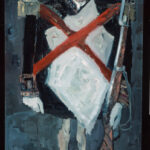 Annette Schr&ouml;ter, Frau in Uniformkleid, 1983