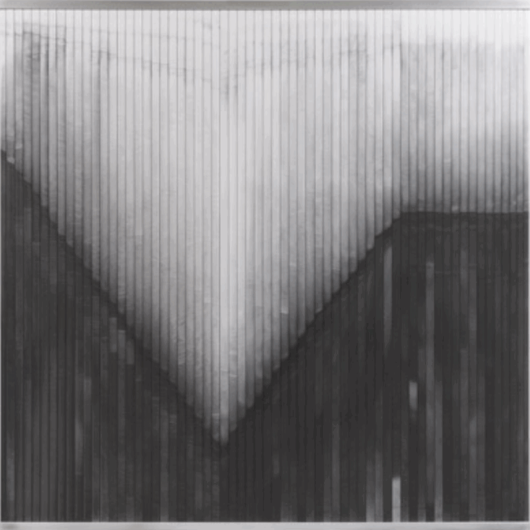 Siobhán Hapaska Siobhán Hapaska
Untitled, 2019
carbonized oak, white marble powder, aluminium & acrylic twinwall channel
126 x 126 cm