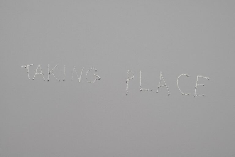 Taking Place - Suchan Kinoshita 