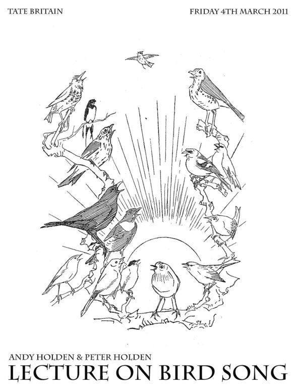 Lecture on Birdsong (Tate Britain) - Andy Holden 