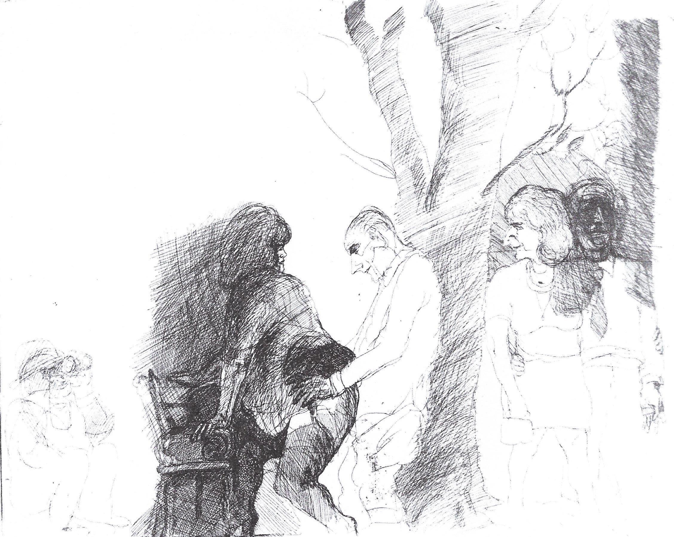 Der Pratervoyeur - Alfred Hrdlicka 