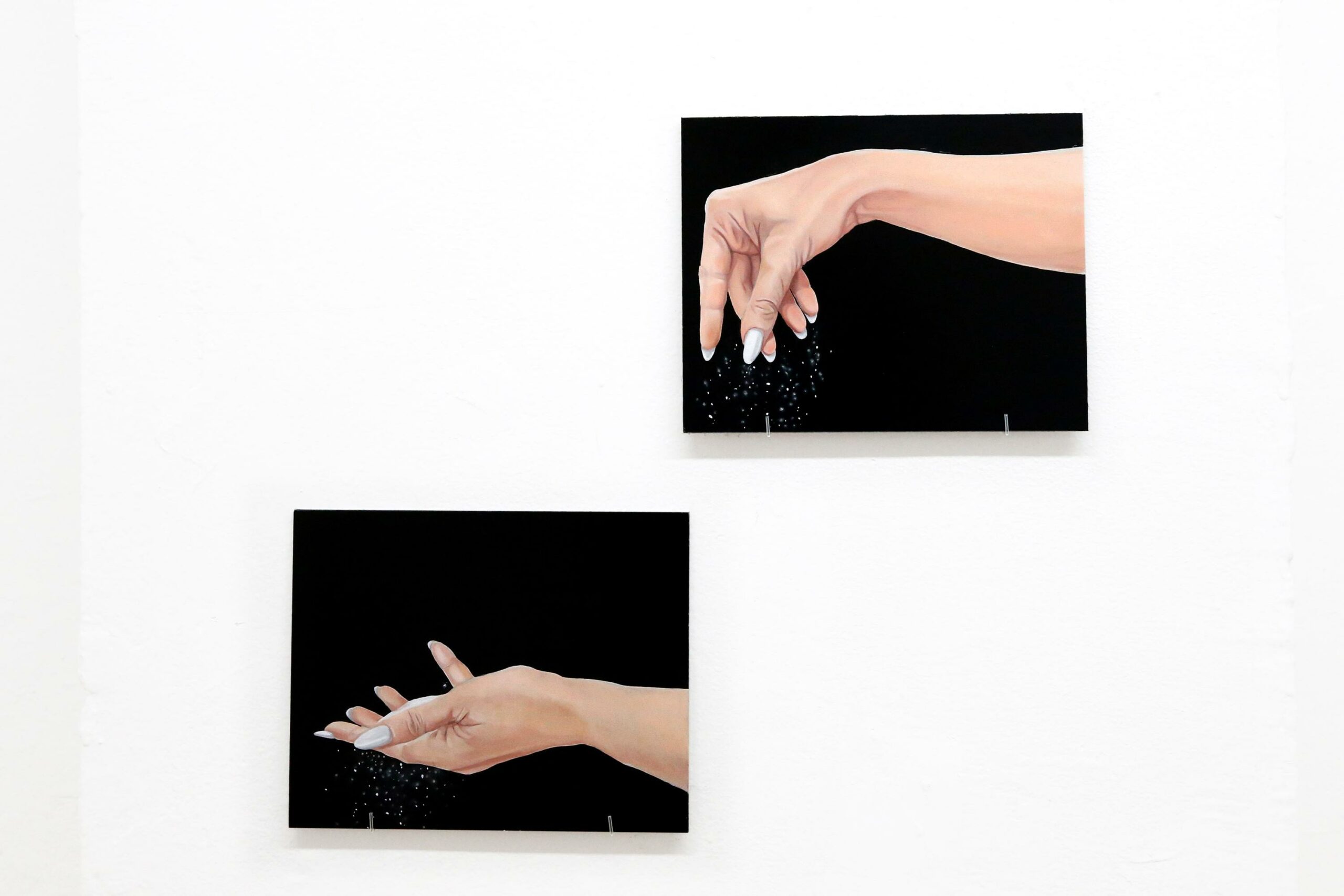 slipping spilling (diptych) - Johanna Strobel 