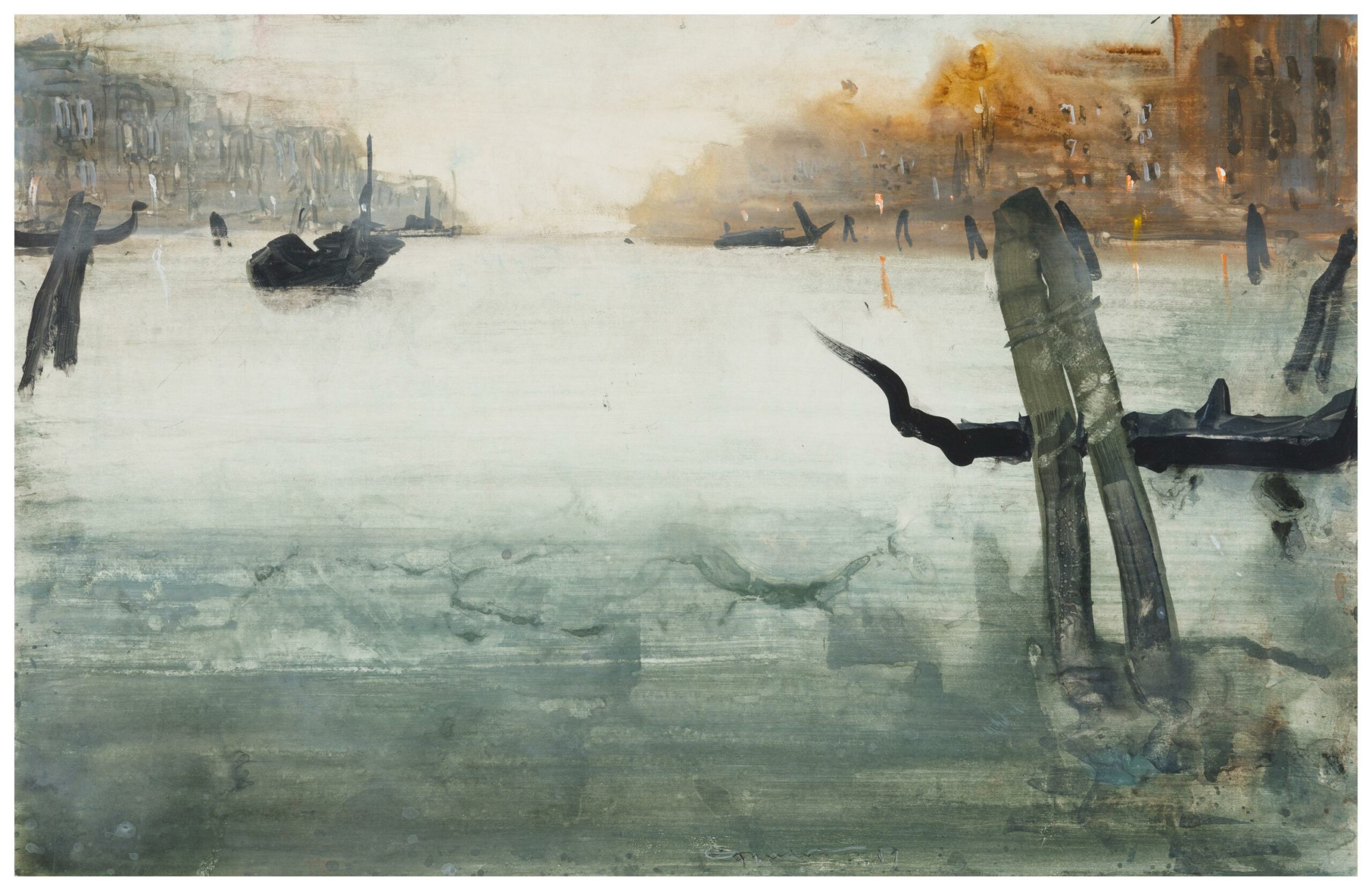 Venedig Canal Grande VII - Friedrich Eigner 