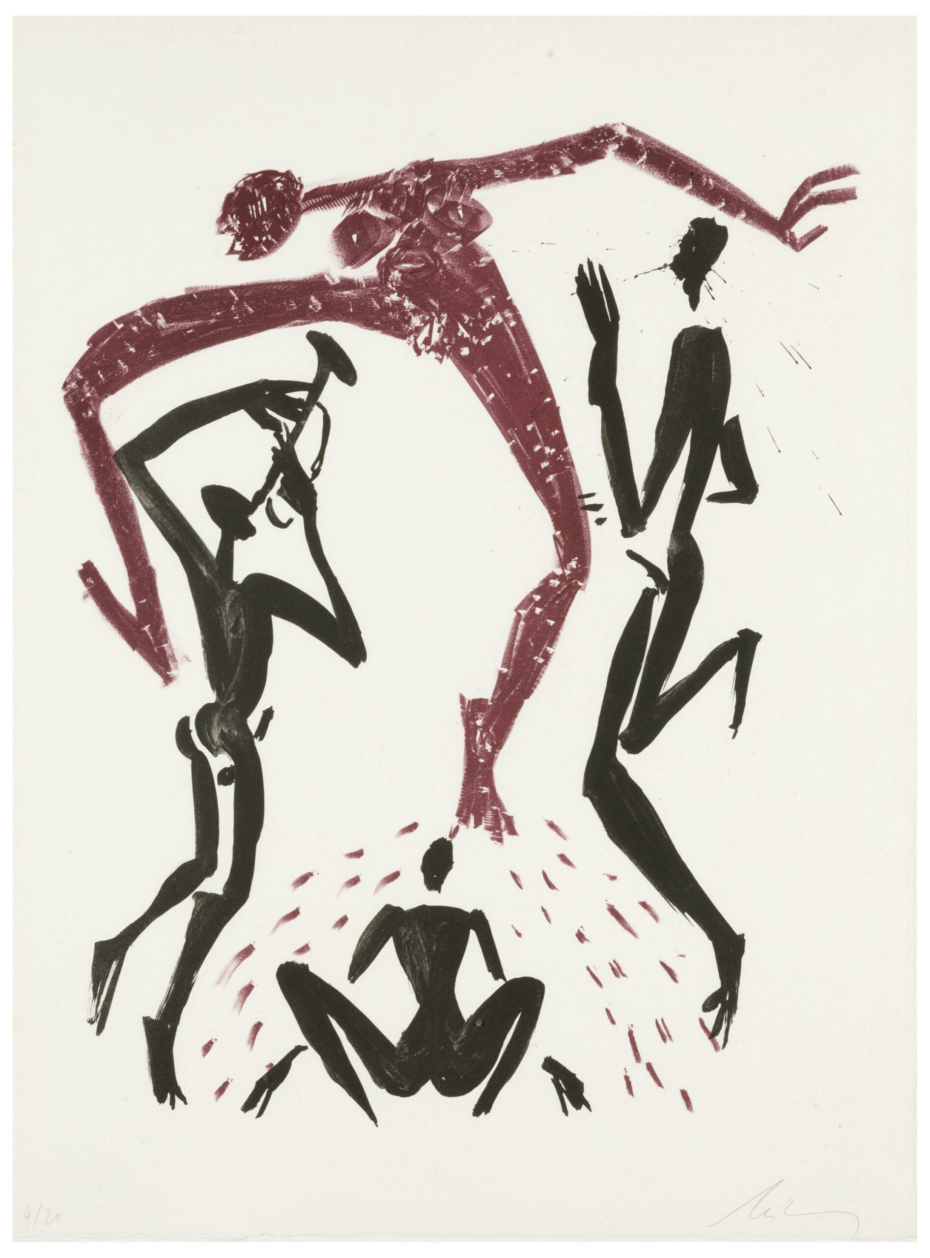 Totentanz I - Helge  Leiberg 