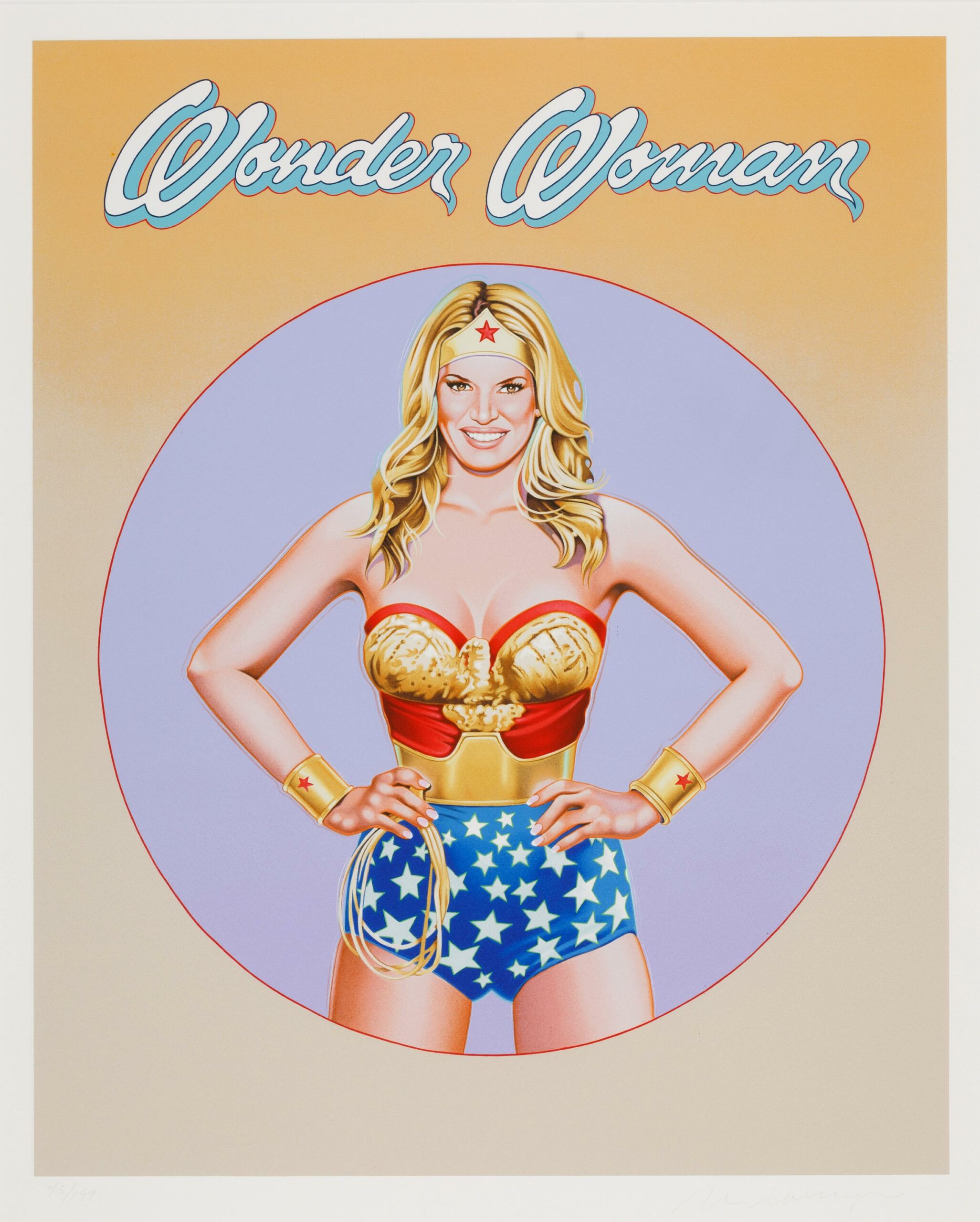 Wonderwoman - Mel  Ramos 