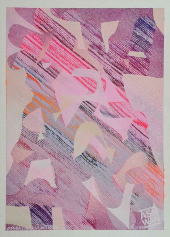 Untitled (Everyday we can start again) - Ashwan 