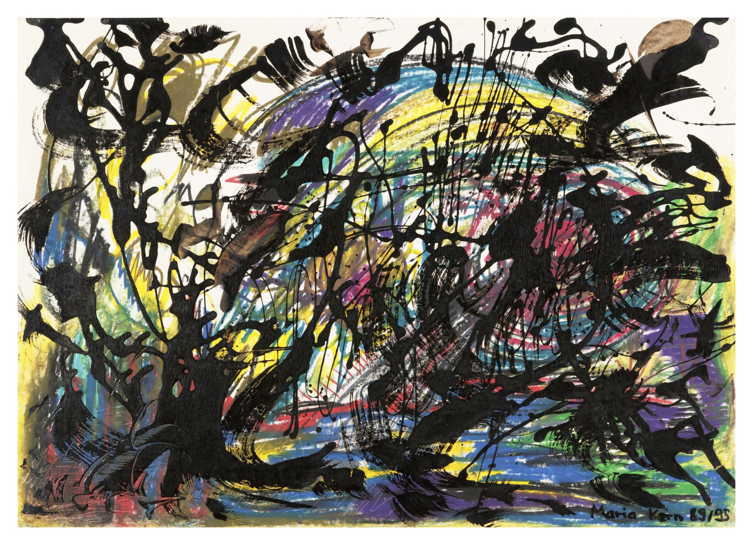 Endless spirale in the vortex of time - Maria Kern 