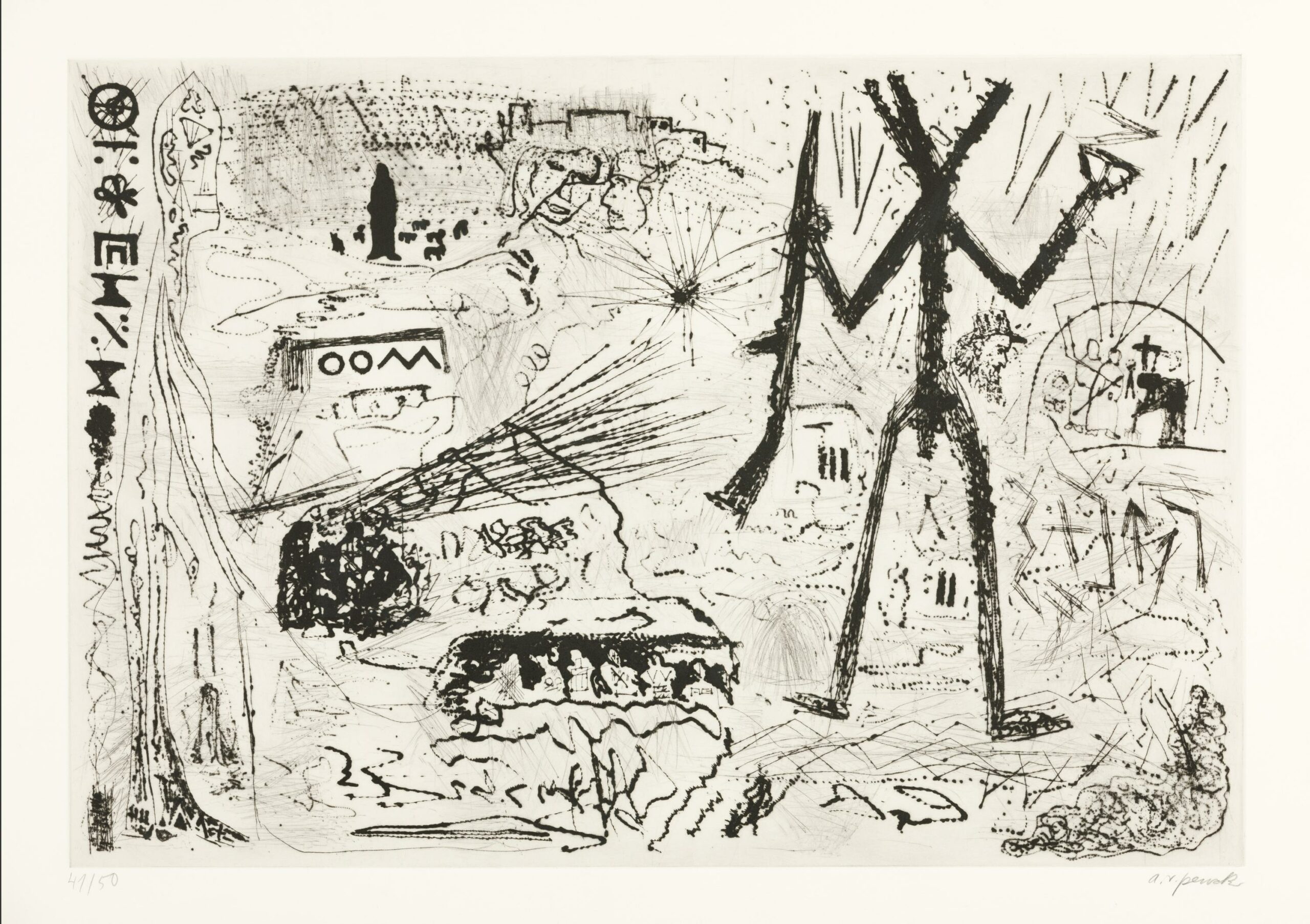 A Taste for the Desert - A.R. Penck 