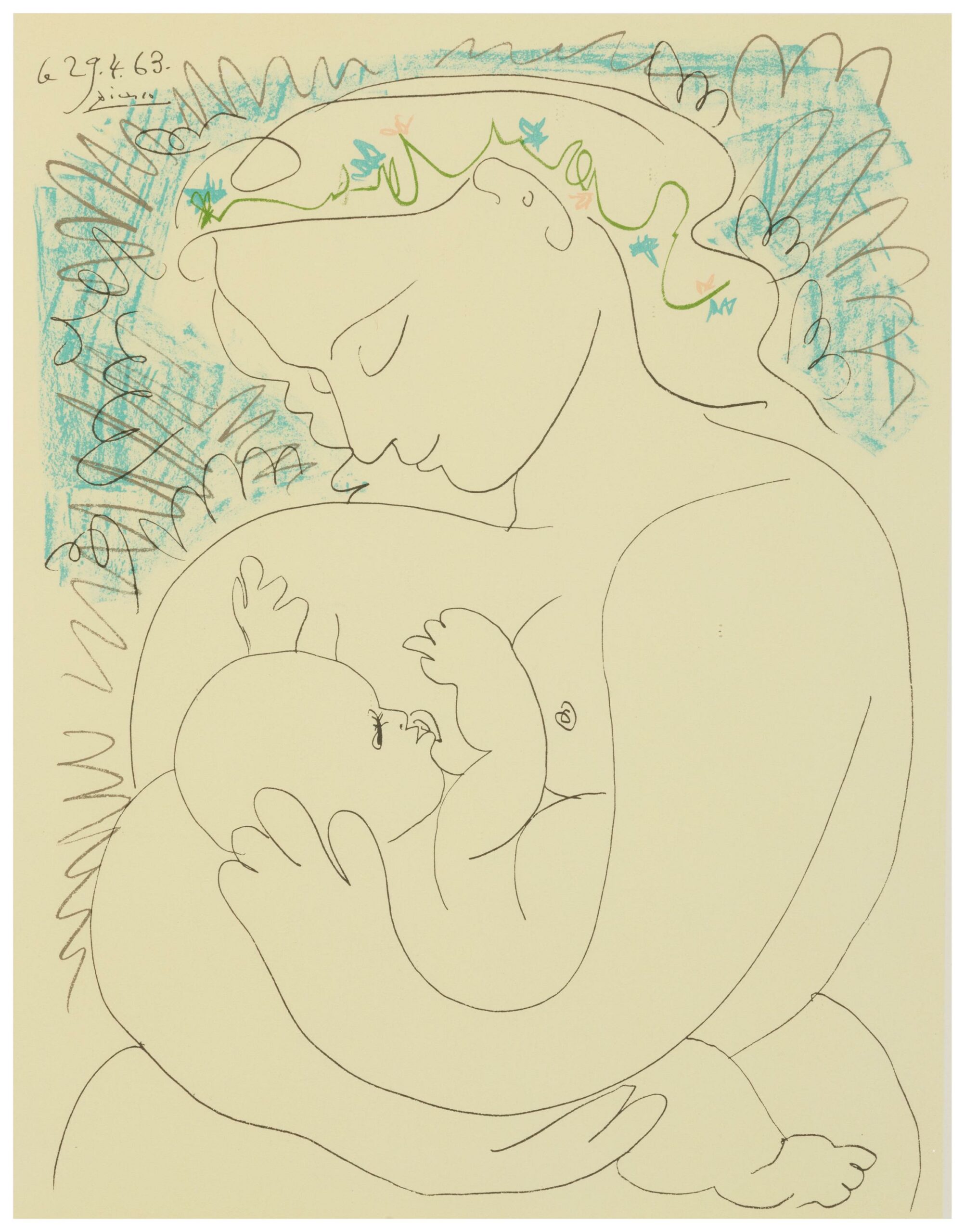 Mutter und Kind - Pablo Picasso 