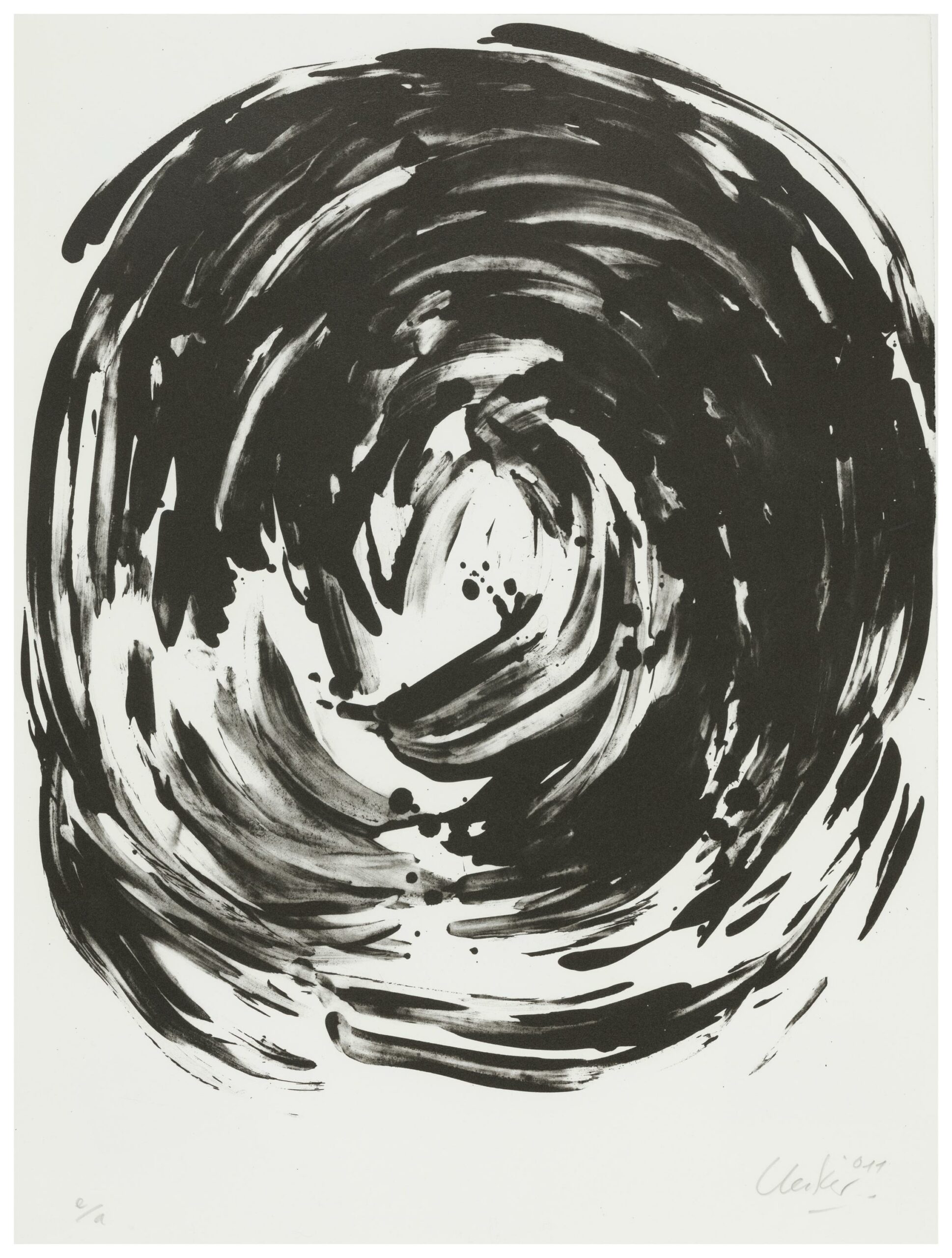 Handlung II - Günther Uecker 