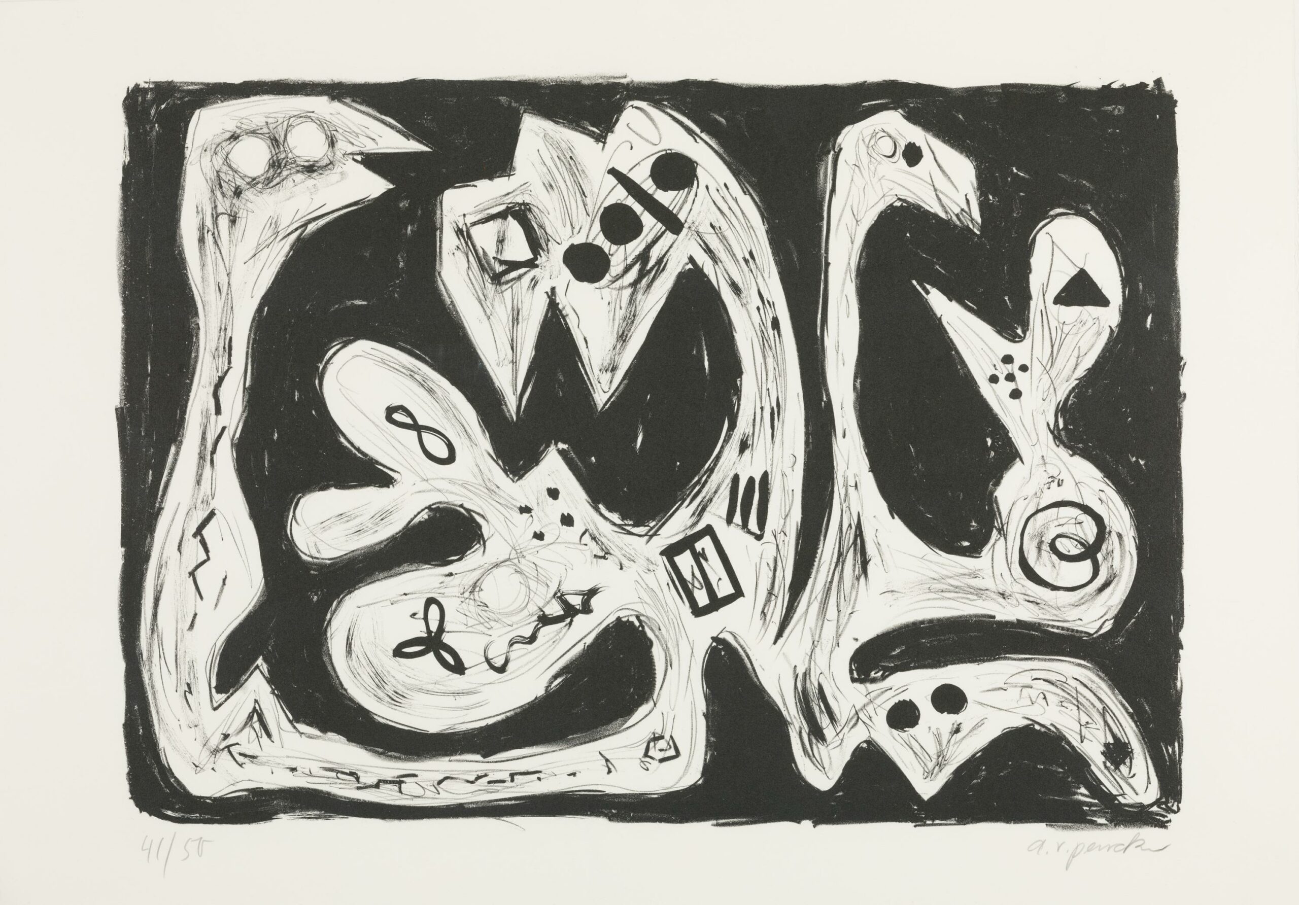 Idea for Sculpture 1 - A.R. Penck 