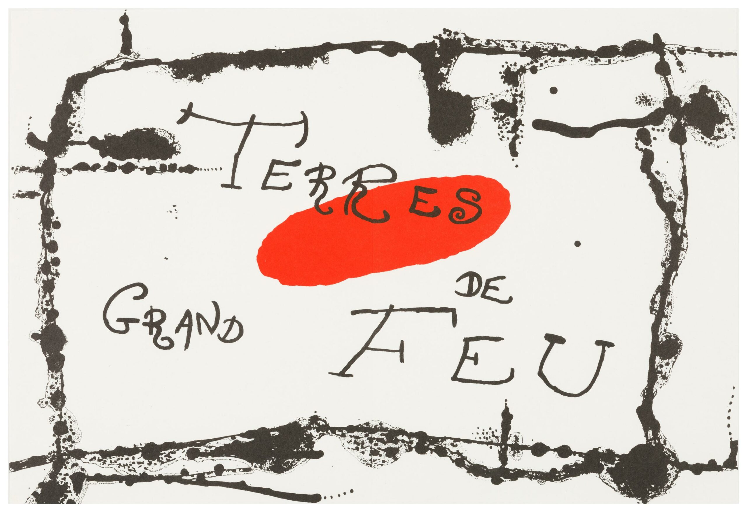 Derri&eacute;re le miroir 156 - Joan Mir&oacute; 