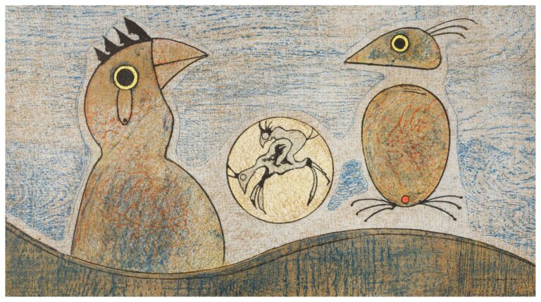 Deux Oiseaux - Max Ernst 