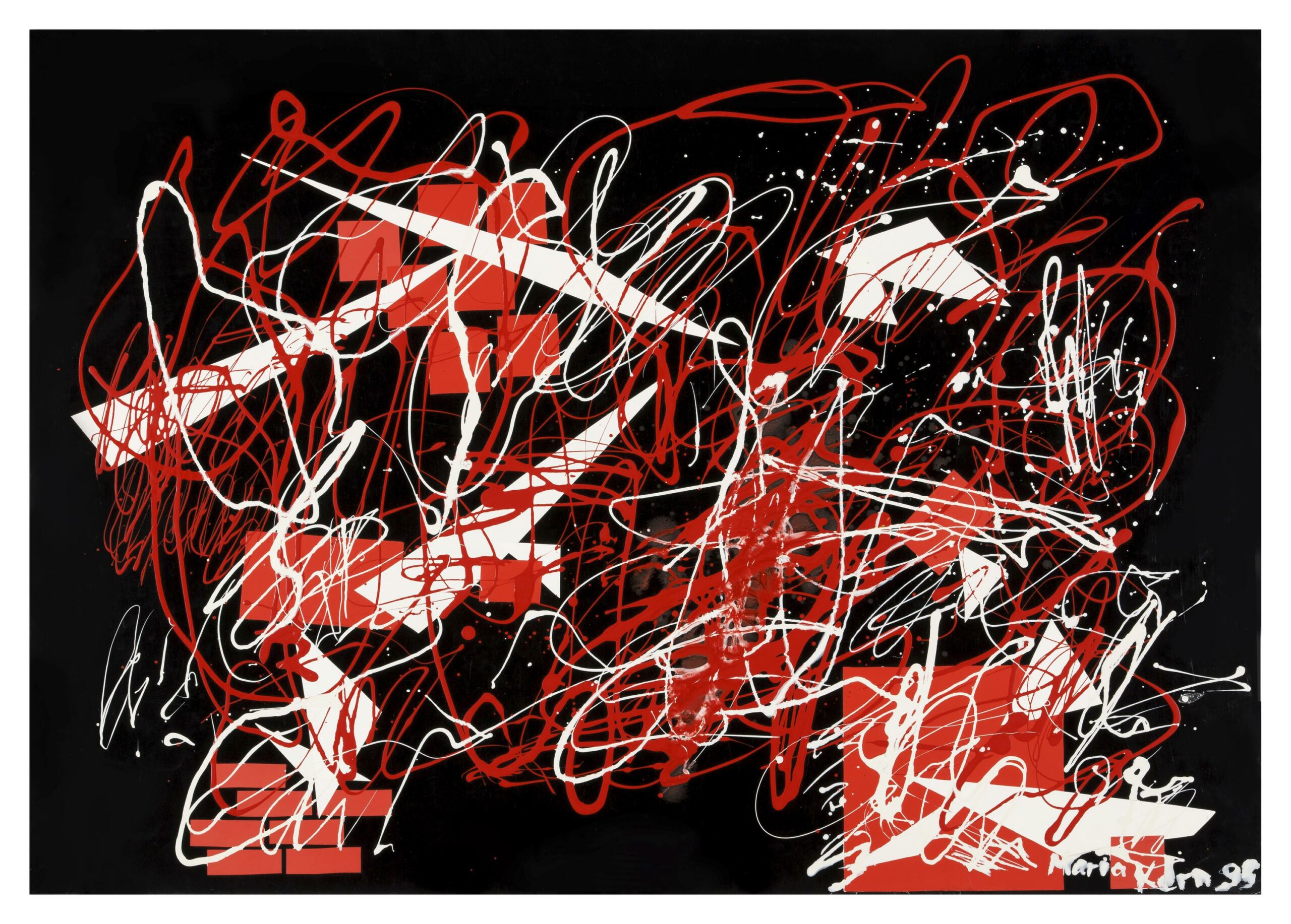 Bricks, wrapped chronologically - Maria Kern 