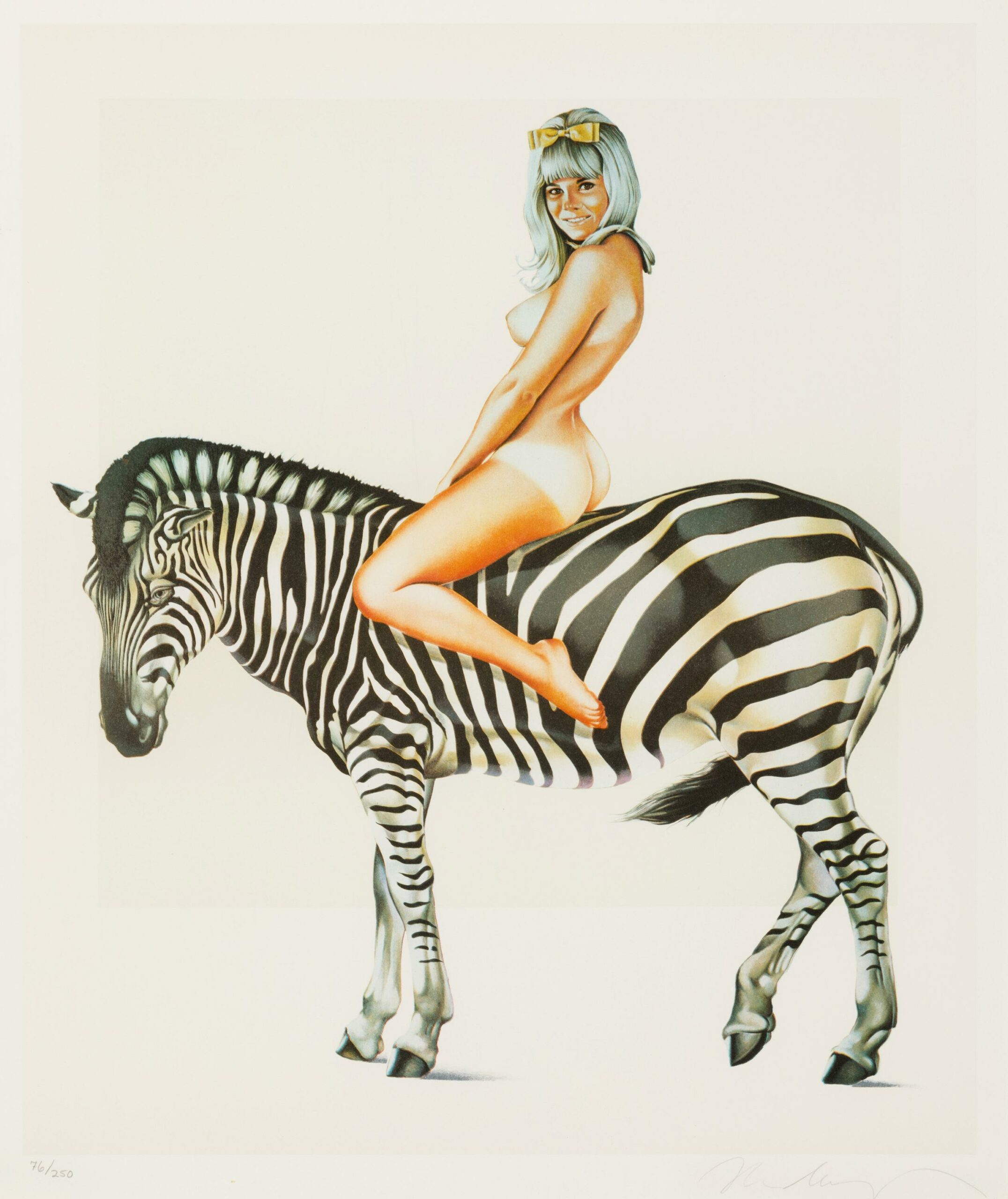 Zebra - Mel  Ramos 