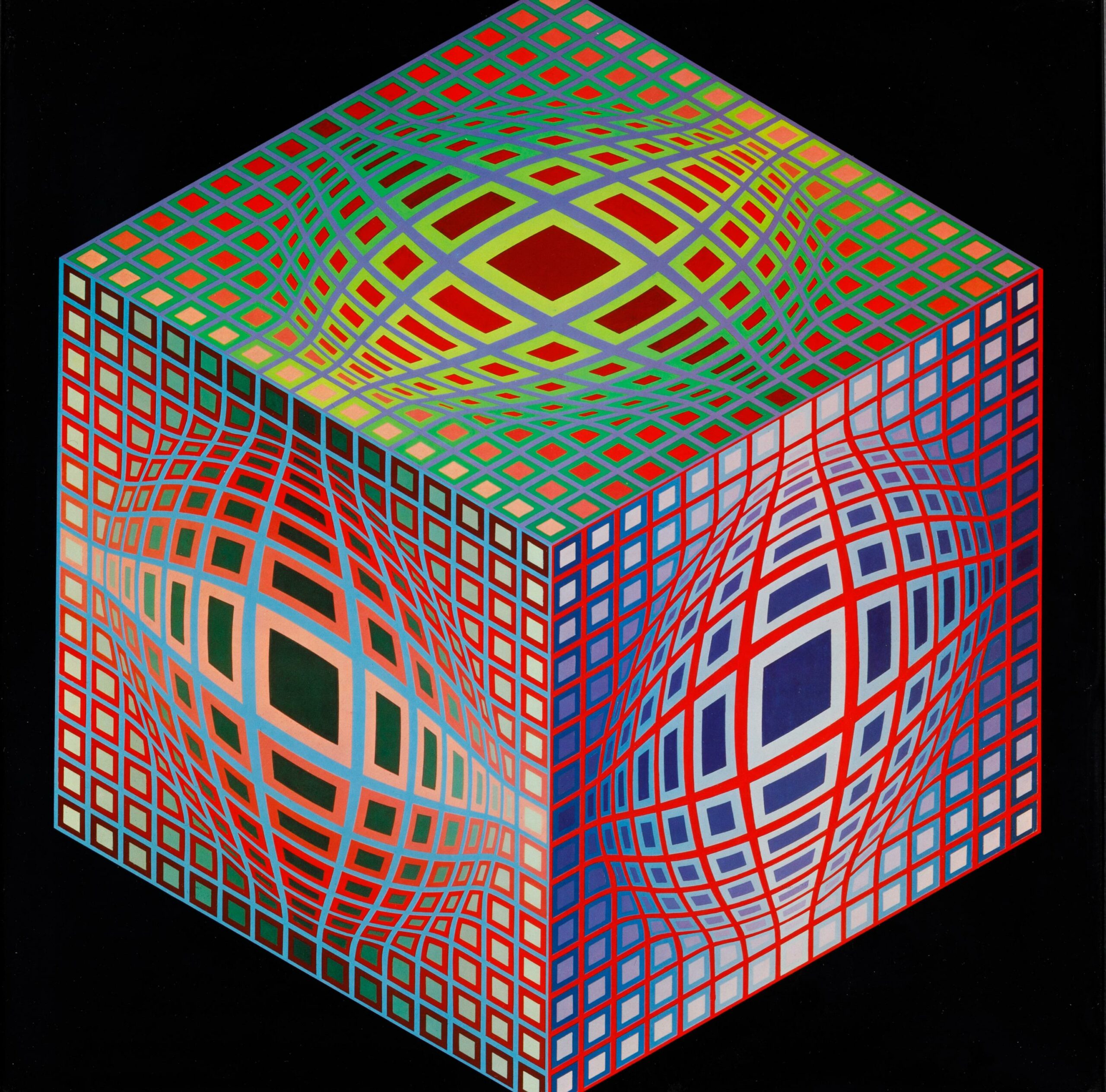 Ohne Titel - Victor Vasarely 