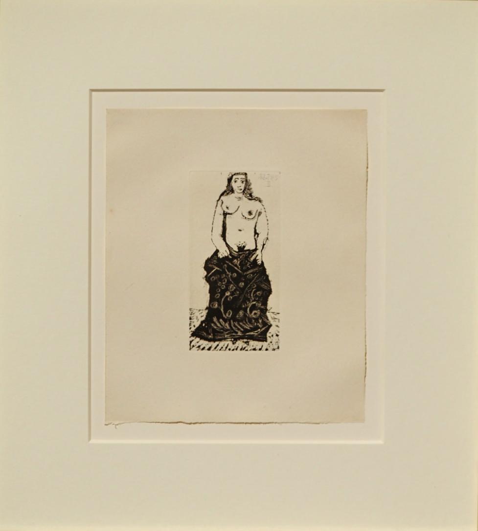 Maja à la robe longue - Pablo Picasso 