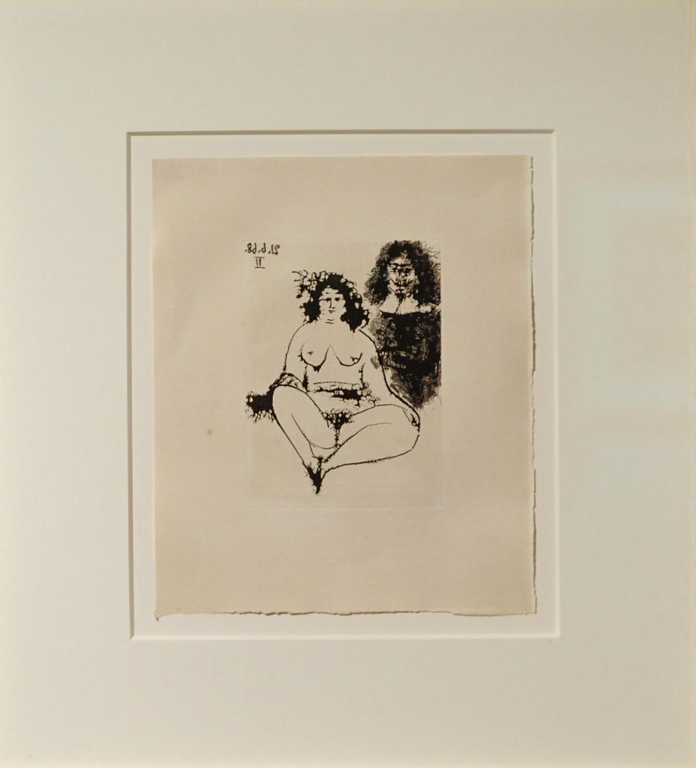 Grosse prostituée et Mousquetaire - Pablo Picasso 