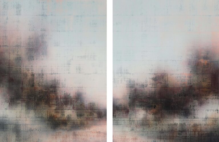 im warmen Sand gebaut (Diptych) - Nico Sawatzki 