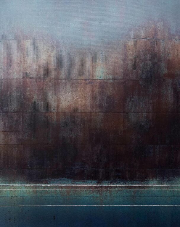 entlanggespannt (Kikerikie) - Nico Sawatzki Galerie Isabelle Lesmeister, Nico Sawatzki