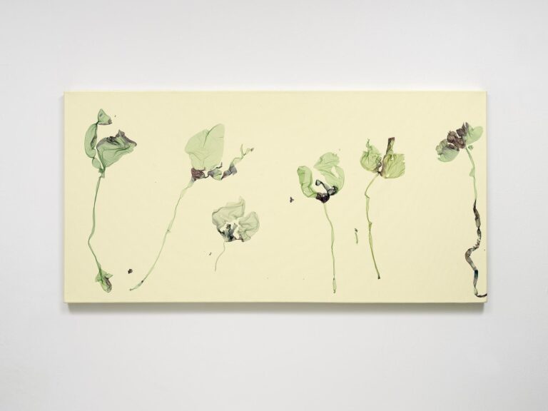 The dawn was apple-green, the sky was green wine held up  in the sun, the moon was a golden petal between (after David Herbert Lawrence) - Beatrice Pediconi Dario Lasagni