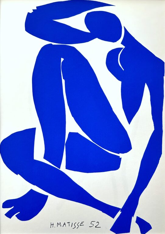 Nu bleu IV - Henri Matisse 