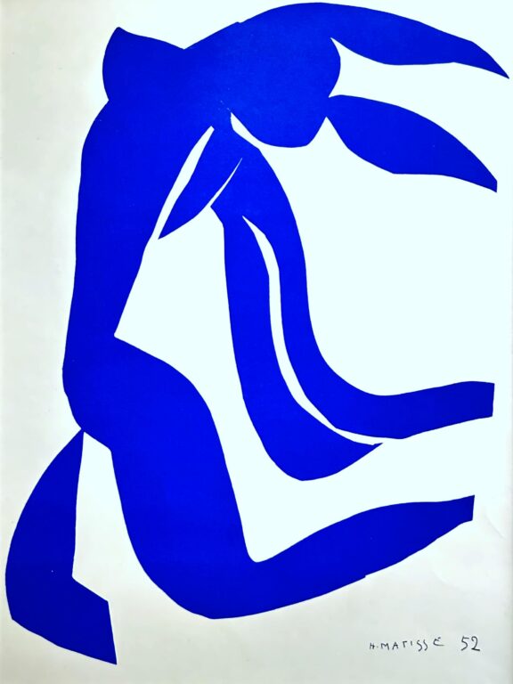 Nu bleu XI - Henri Matisse 