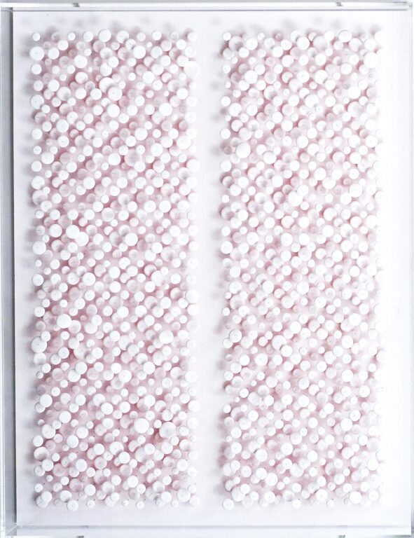 Dots White, Pink Reflection - Norihiko Terayama 
