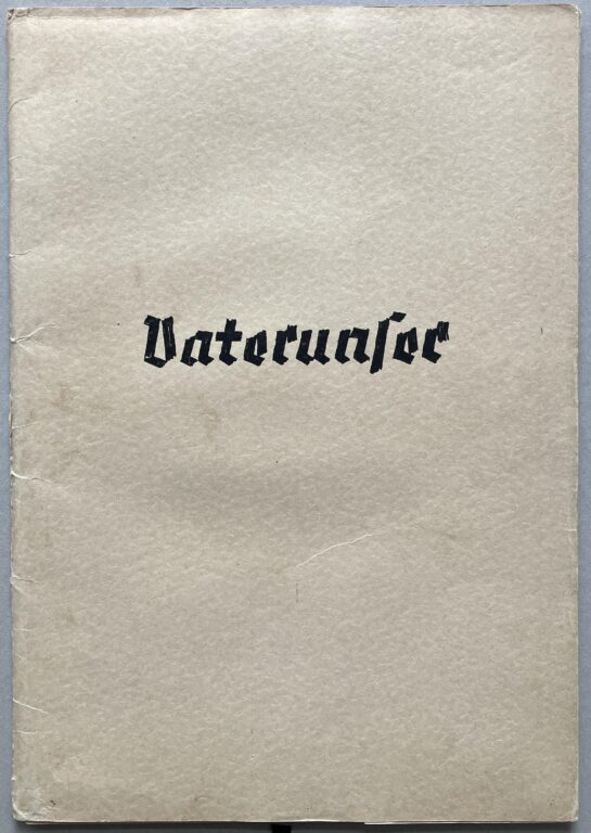 Mappe „Vaterunser“ - Heinrich Ilgenfritz 